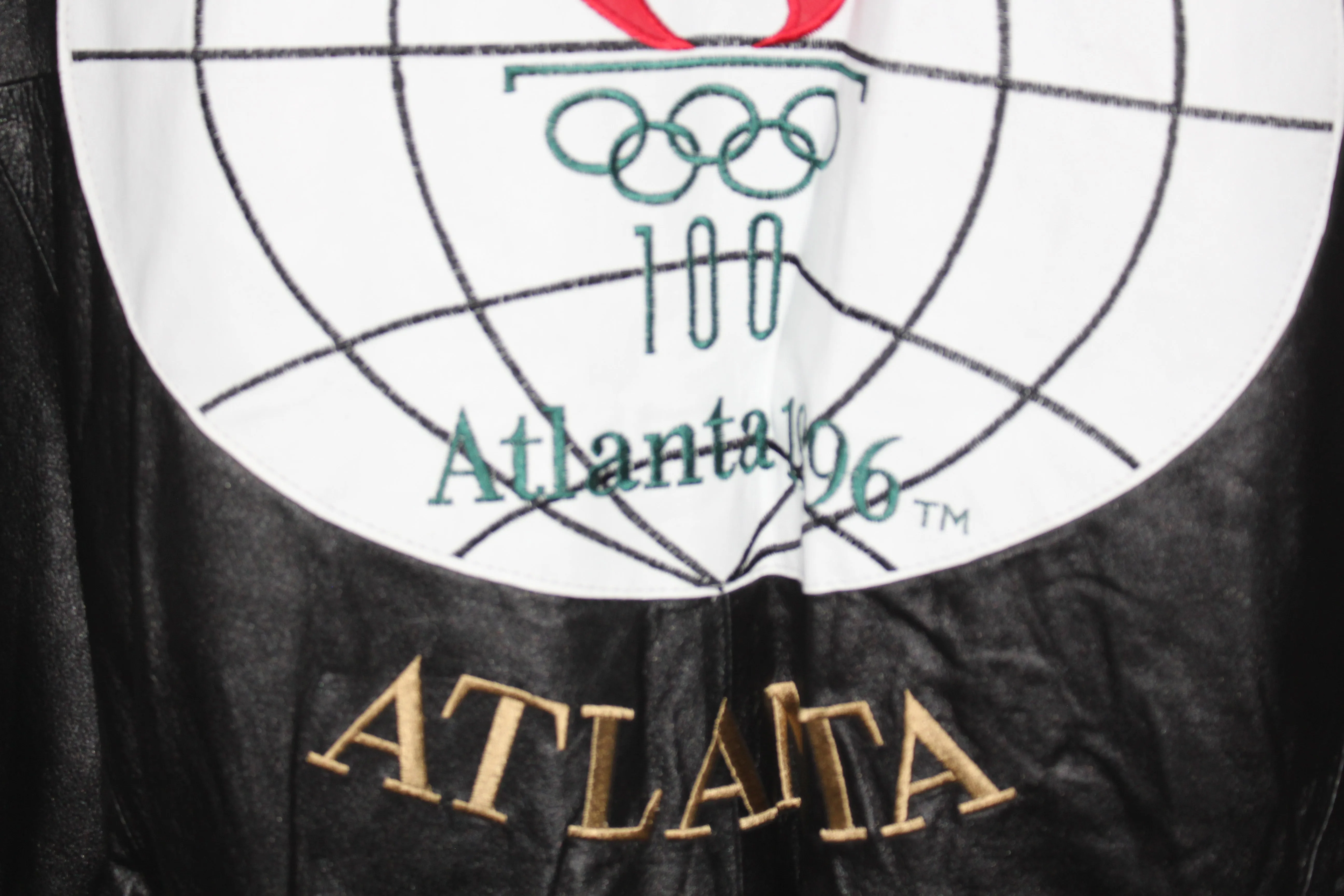 1996 Atlanta Olympic Games Starter Leather Jacket (XL)