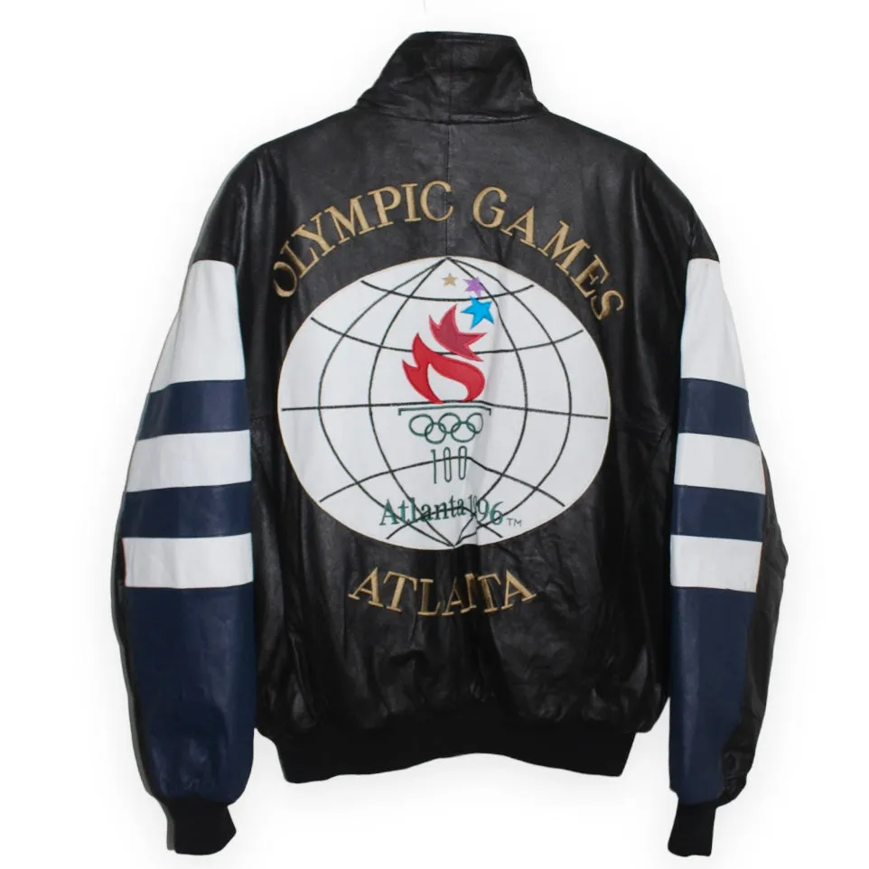 1996 Atlanta Olympic Games Starter Leather Jacket (XL)