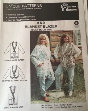 #60 BLANKET BLAZER