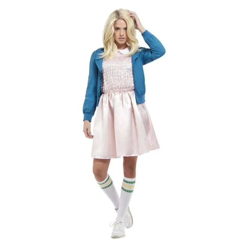 80s Strange Girl Costume Pink