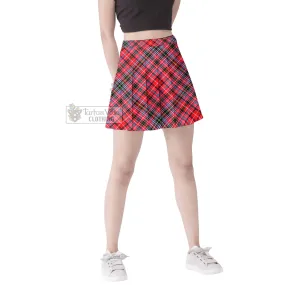 Aberdeen District Tartan Women's Plated Mini Skirt