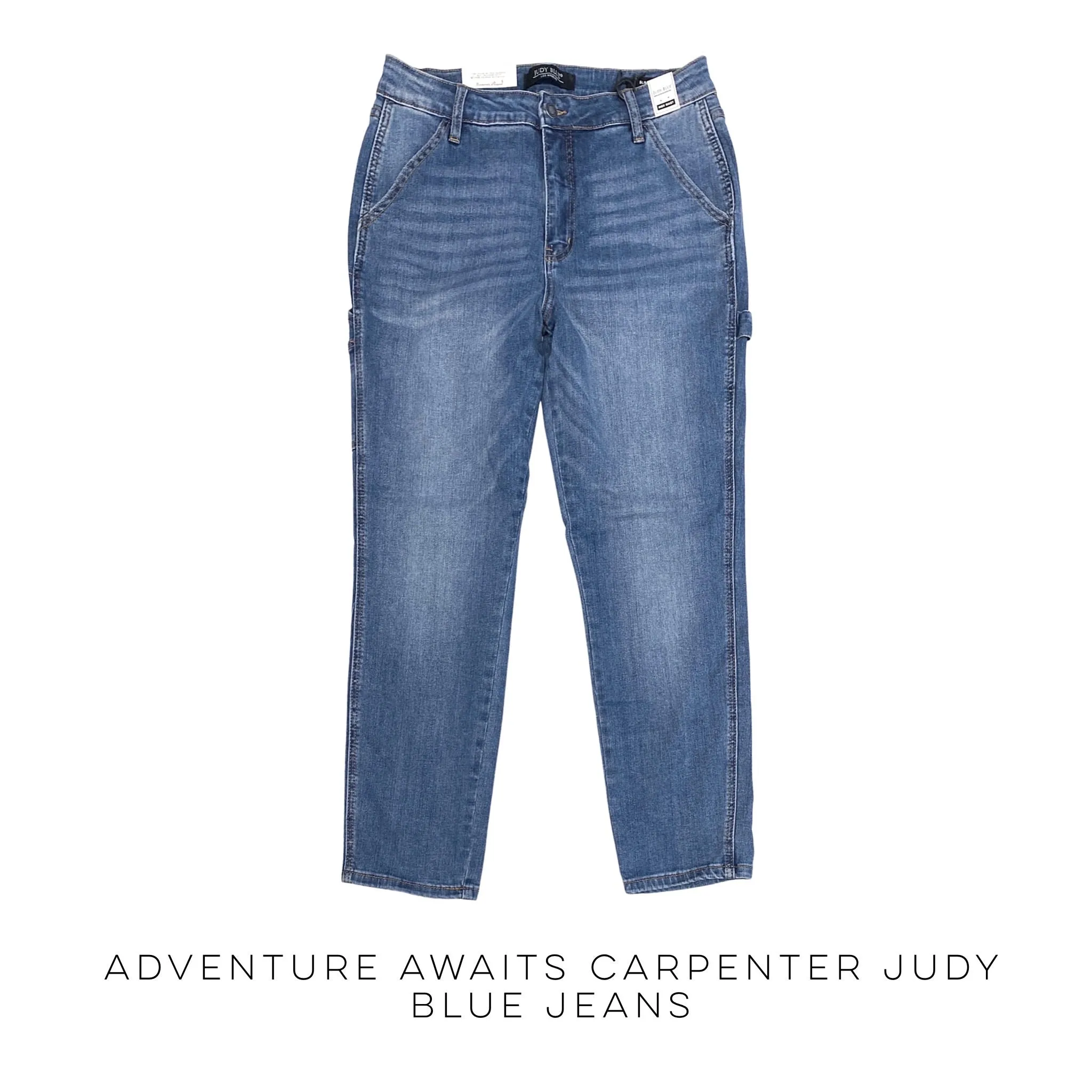 Adventure Awaits Carpenter Judy Blue Jeans [Online Exclusive]