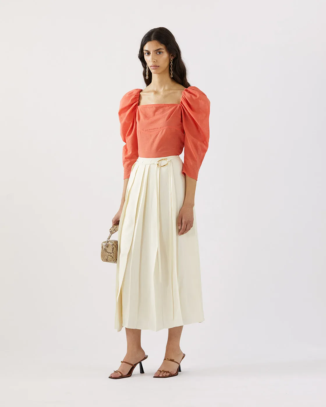 Alice Skirt Viscose Off-White