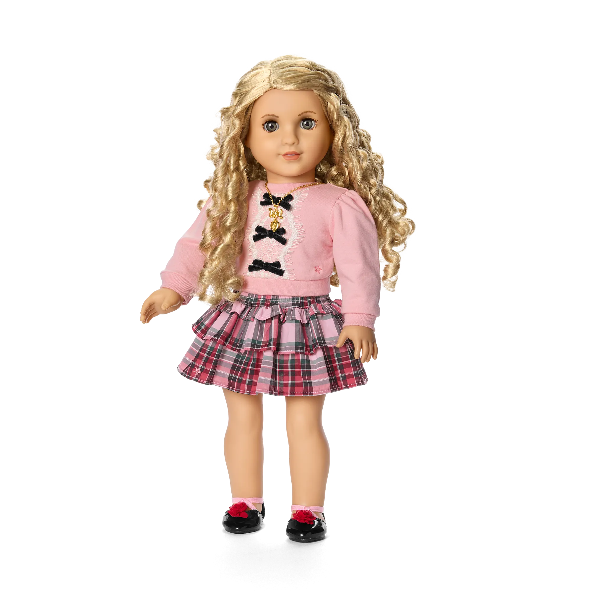 American Girl® x Janie and Jack Holiday Plaid Skirt for 18-inch Dolls