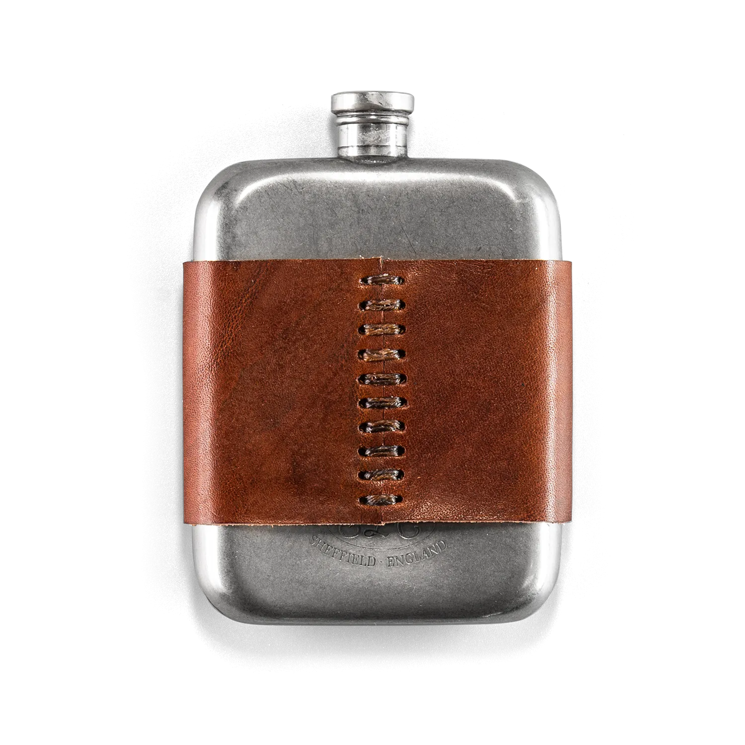 &SONS x ColsenKeane Hip flask Silver