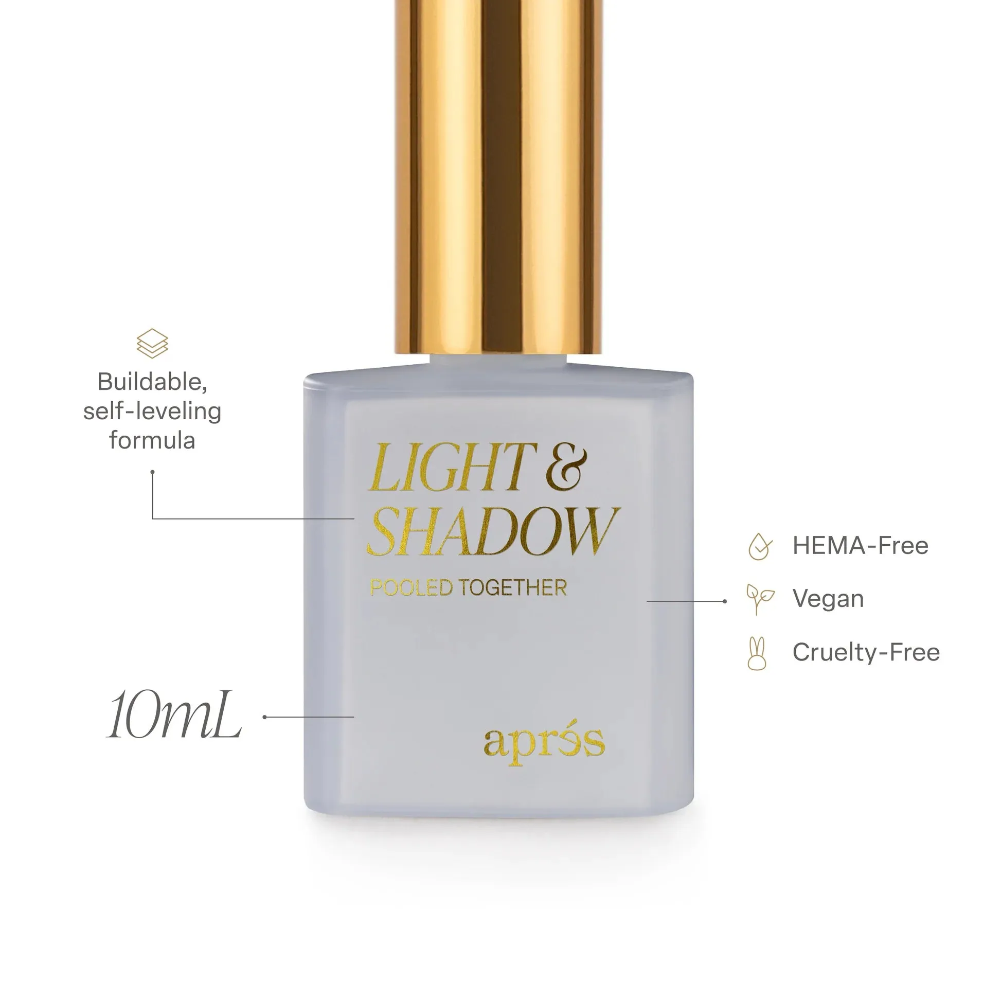 Apres Light & Shadow Sheer Gel Couleur - 607 Girl Dinner