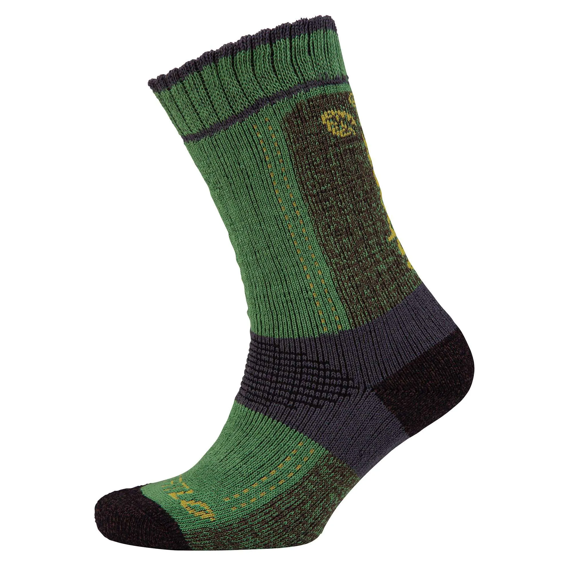 AT3820 Lo Sock Xpert - Olive/Yellow