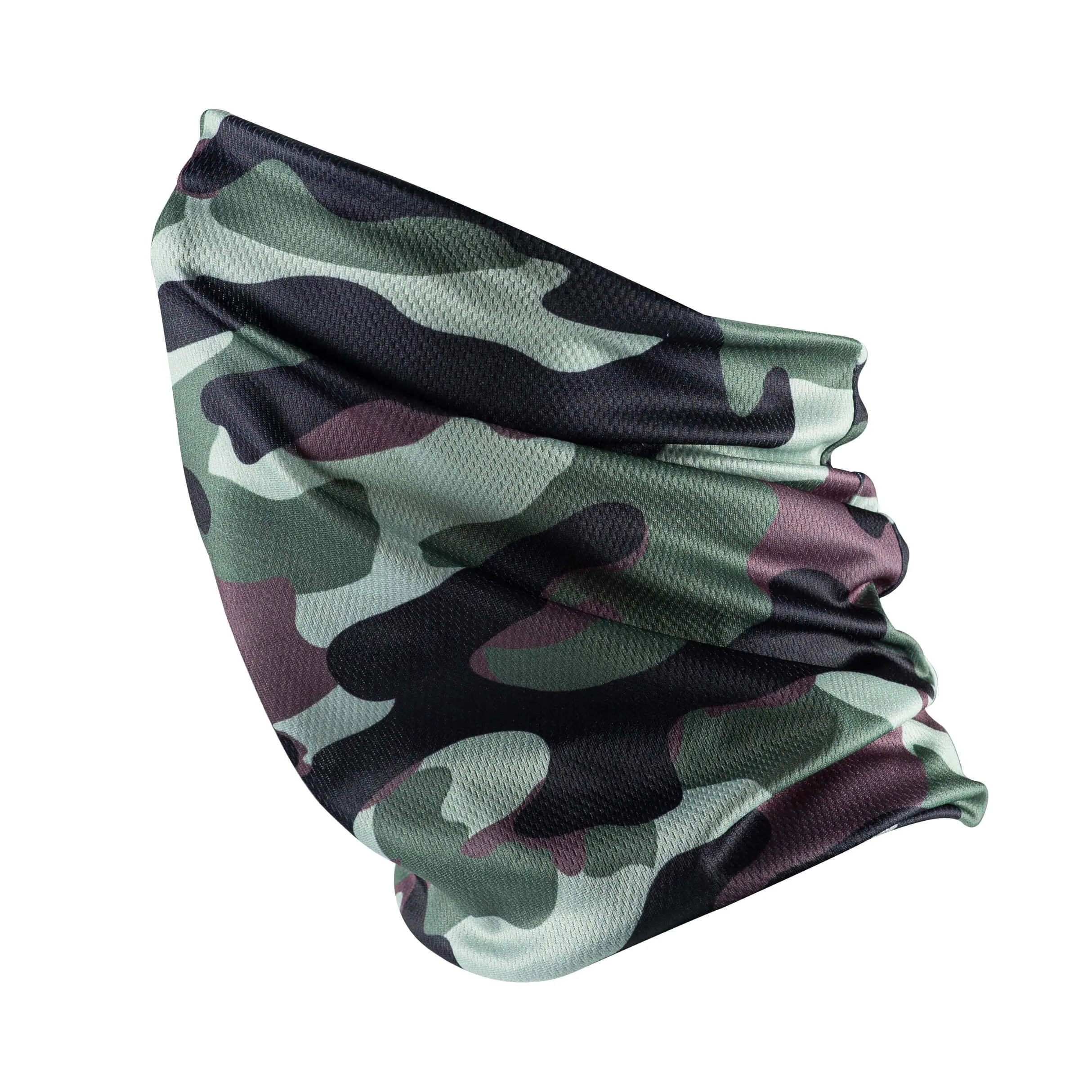 Bandana Face Mask - Green Camo (Available online only)