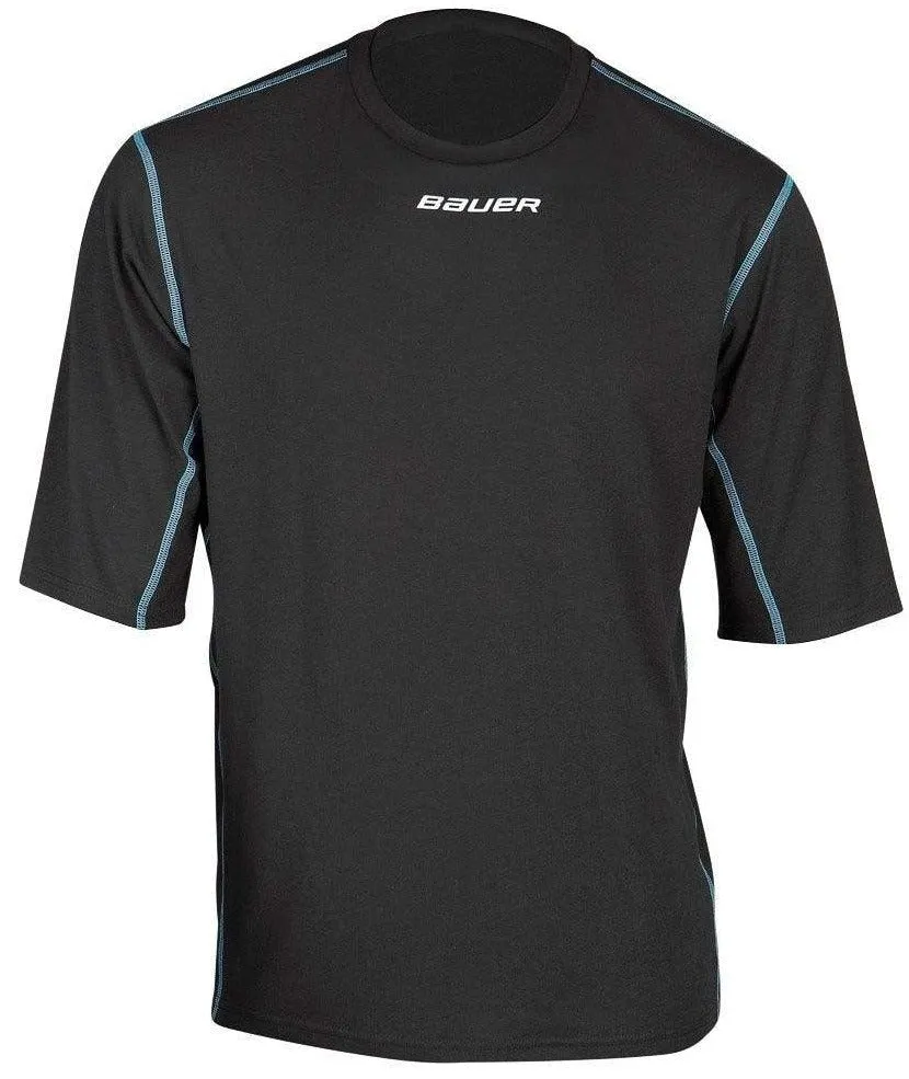 Bauer NG Core Short Sleeve Crew Base Layer Top for Boys