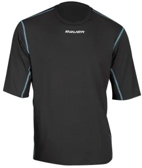 Bauer NG Core Short Sleeve Crew Base Layer Top for Boys