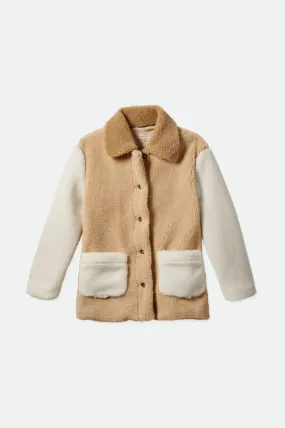 BERN COAT - DOVE/VANILLA