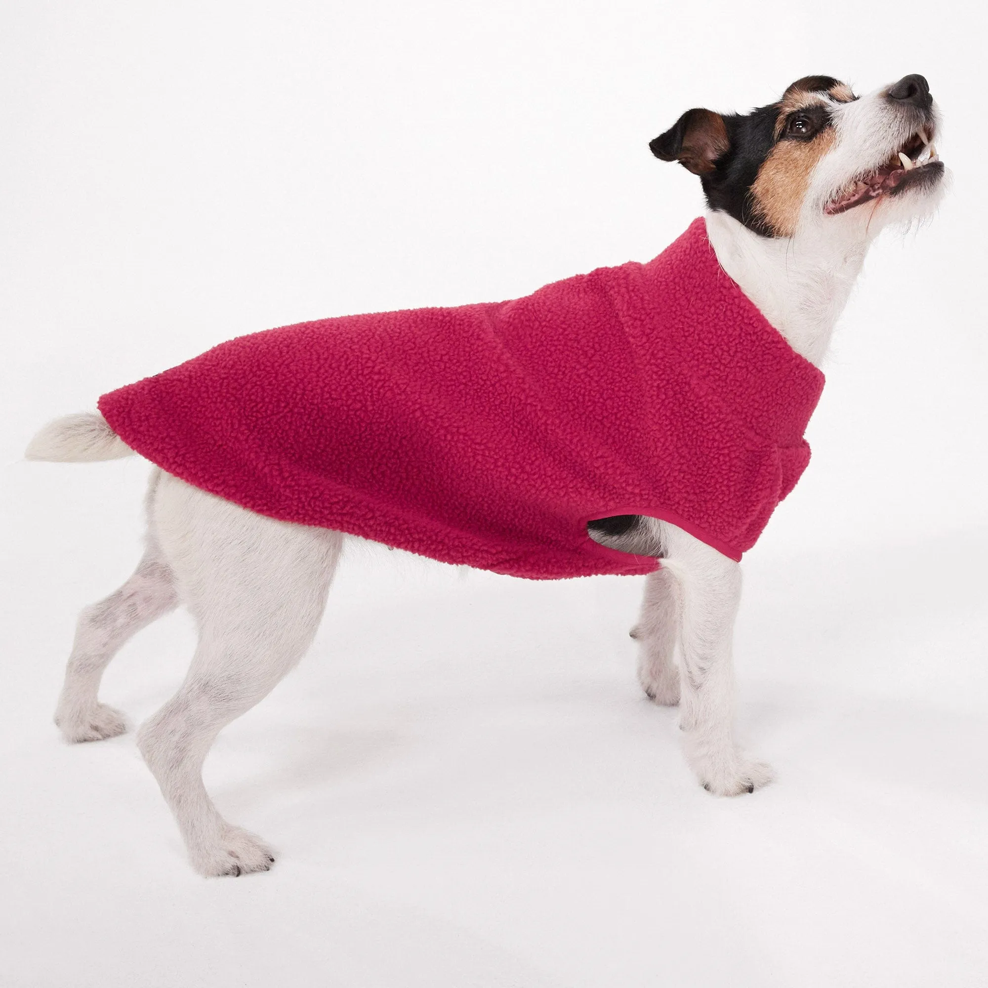 Bow-wow XL Sherpa Dog Coat - Cerise