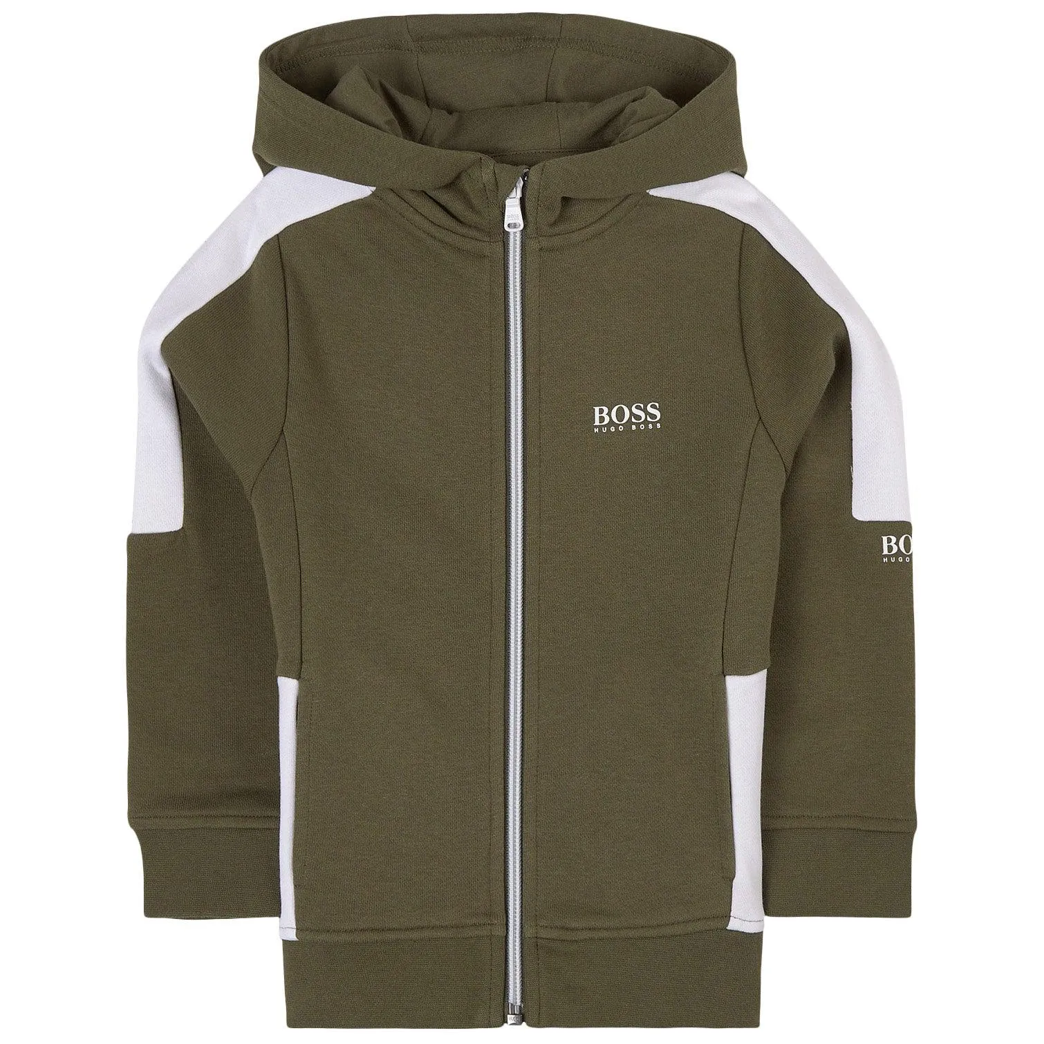 Boys Khaki Hoodie