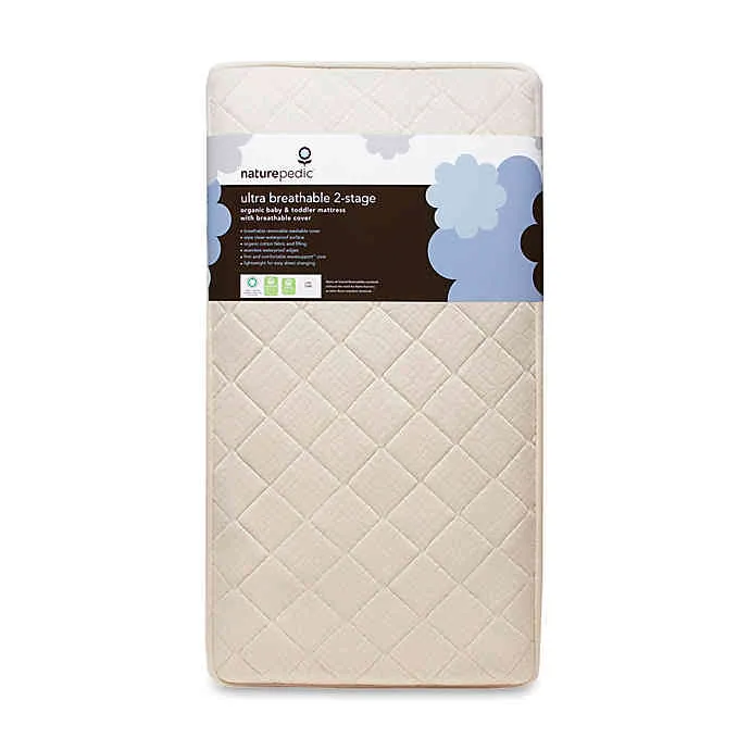 Breathable Organic Crib Mattress (2 stage)