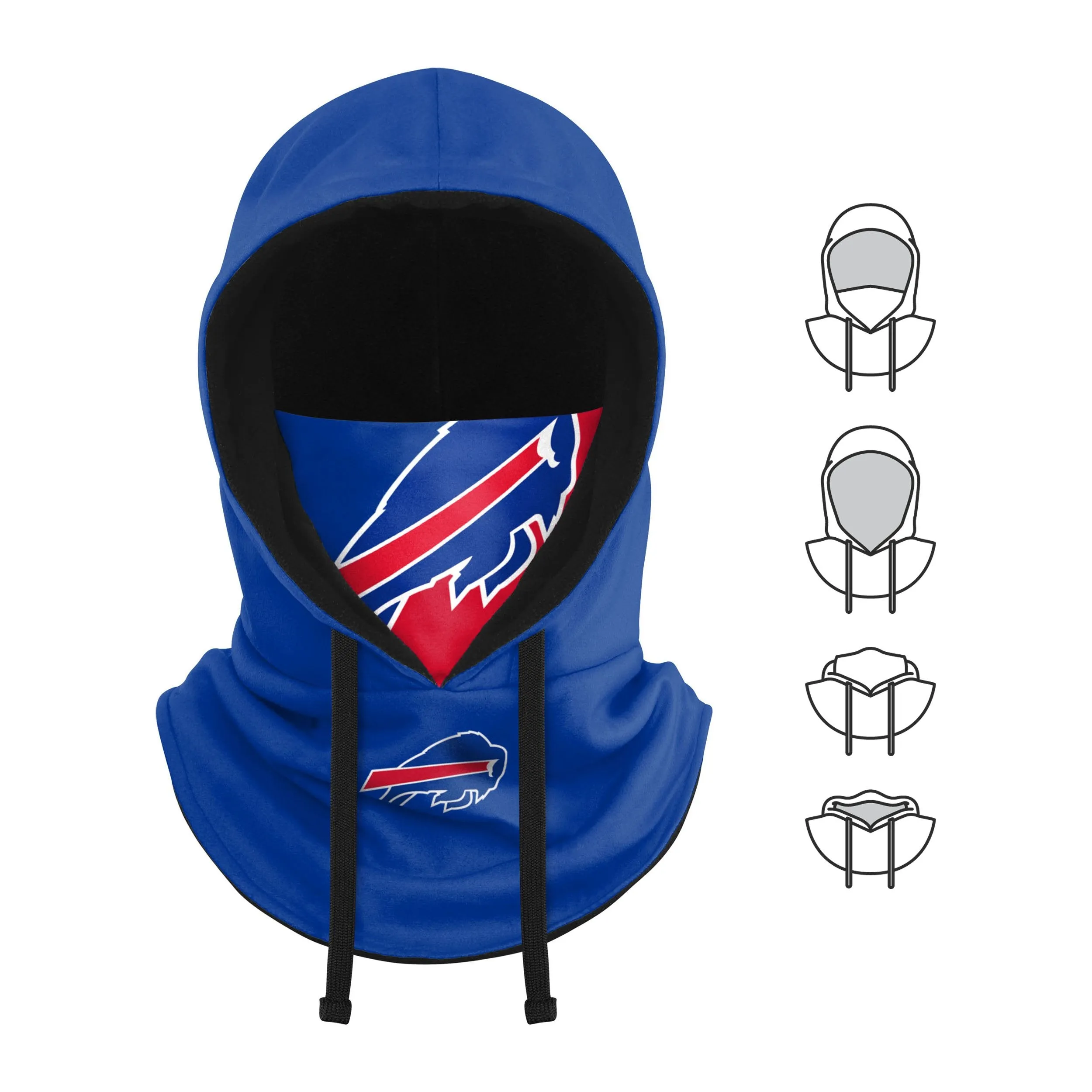 Buffalo Bills NFL Drawstring Hooded Gaiter