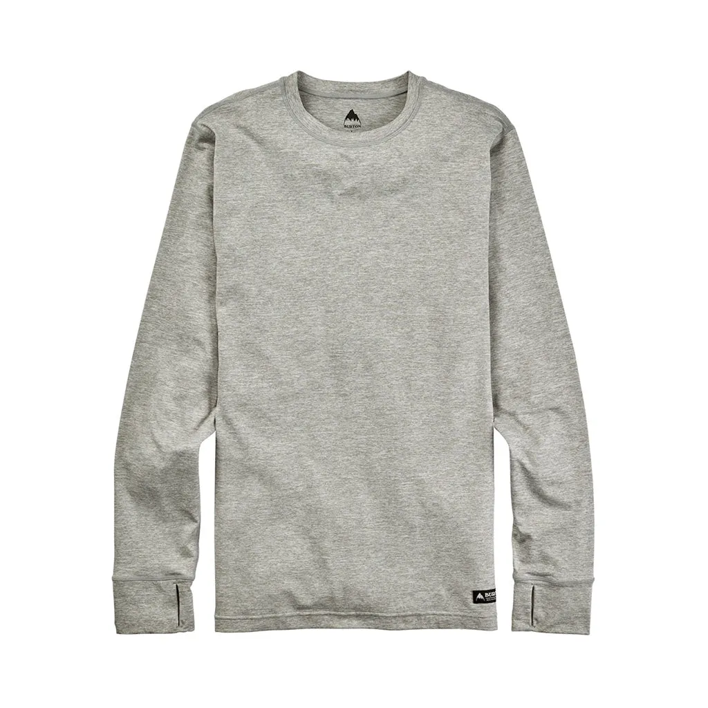 Burton Midweight Thermal Crew - Grey Heather