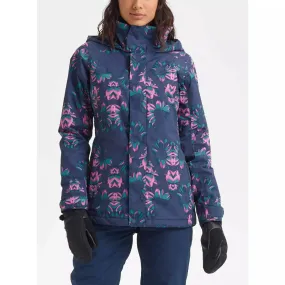 Burton W Jet Set Snowboard Jacket-Blue