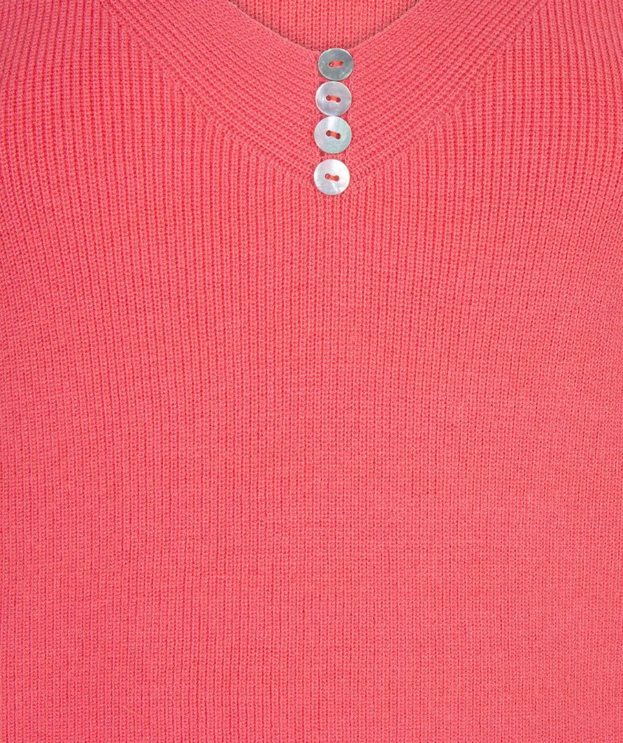 Button Camisole - Strawberry