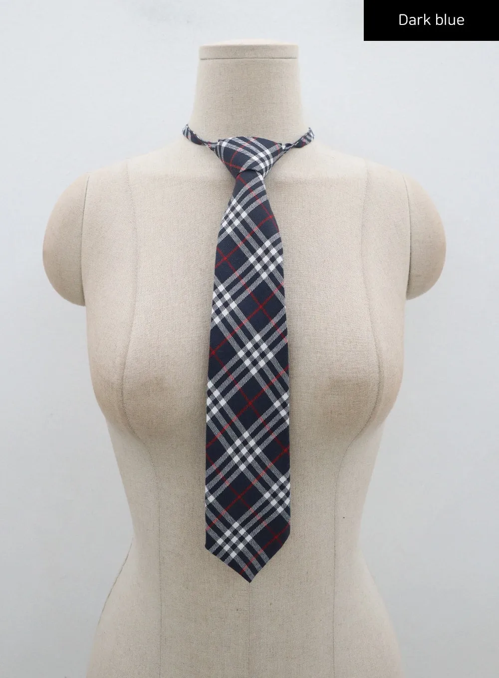 Check Pattern Necktie CN10