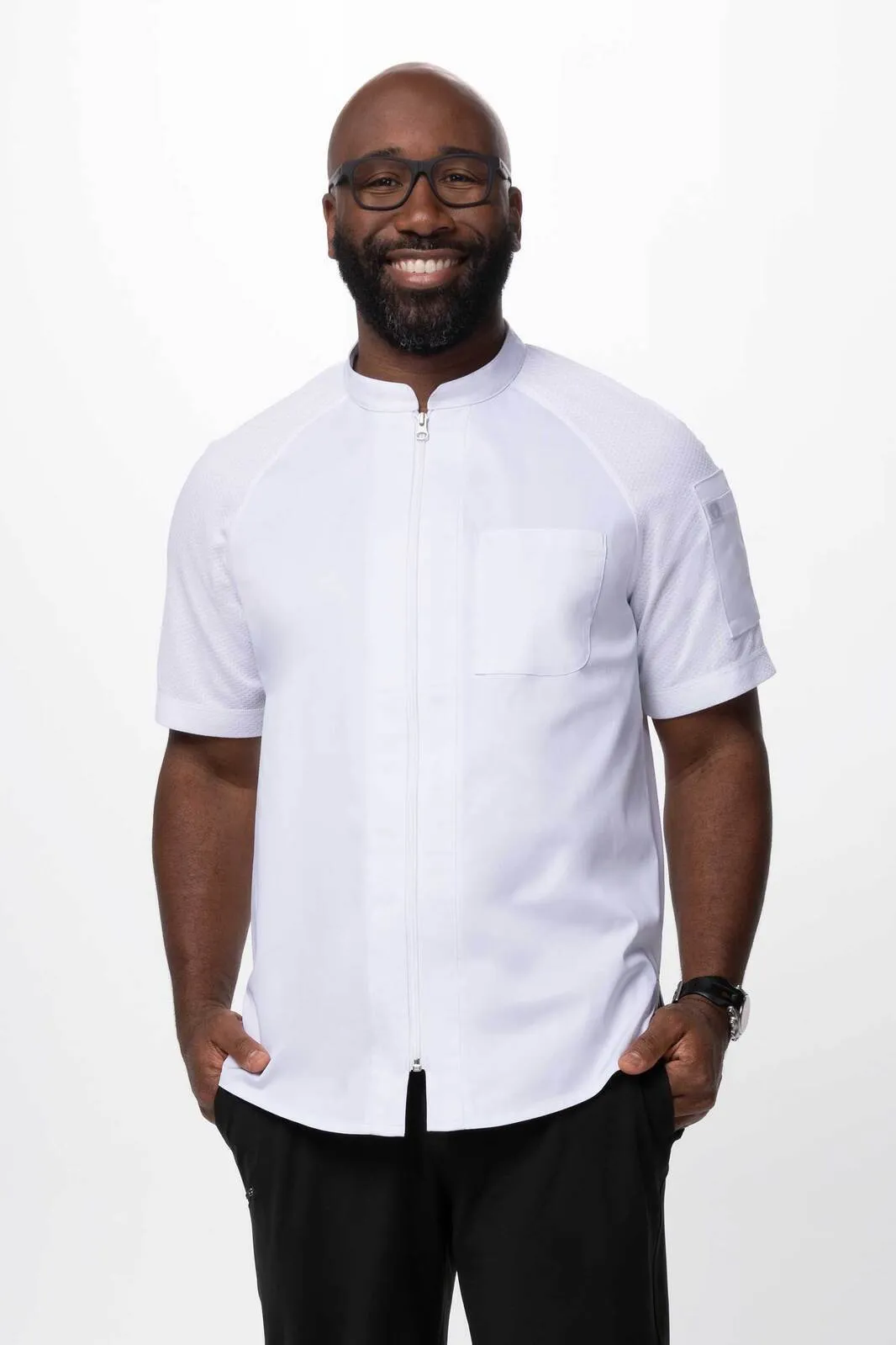 Chef Works Arcadia Chef Jacket- White