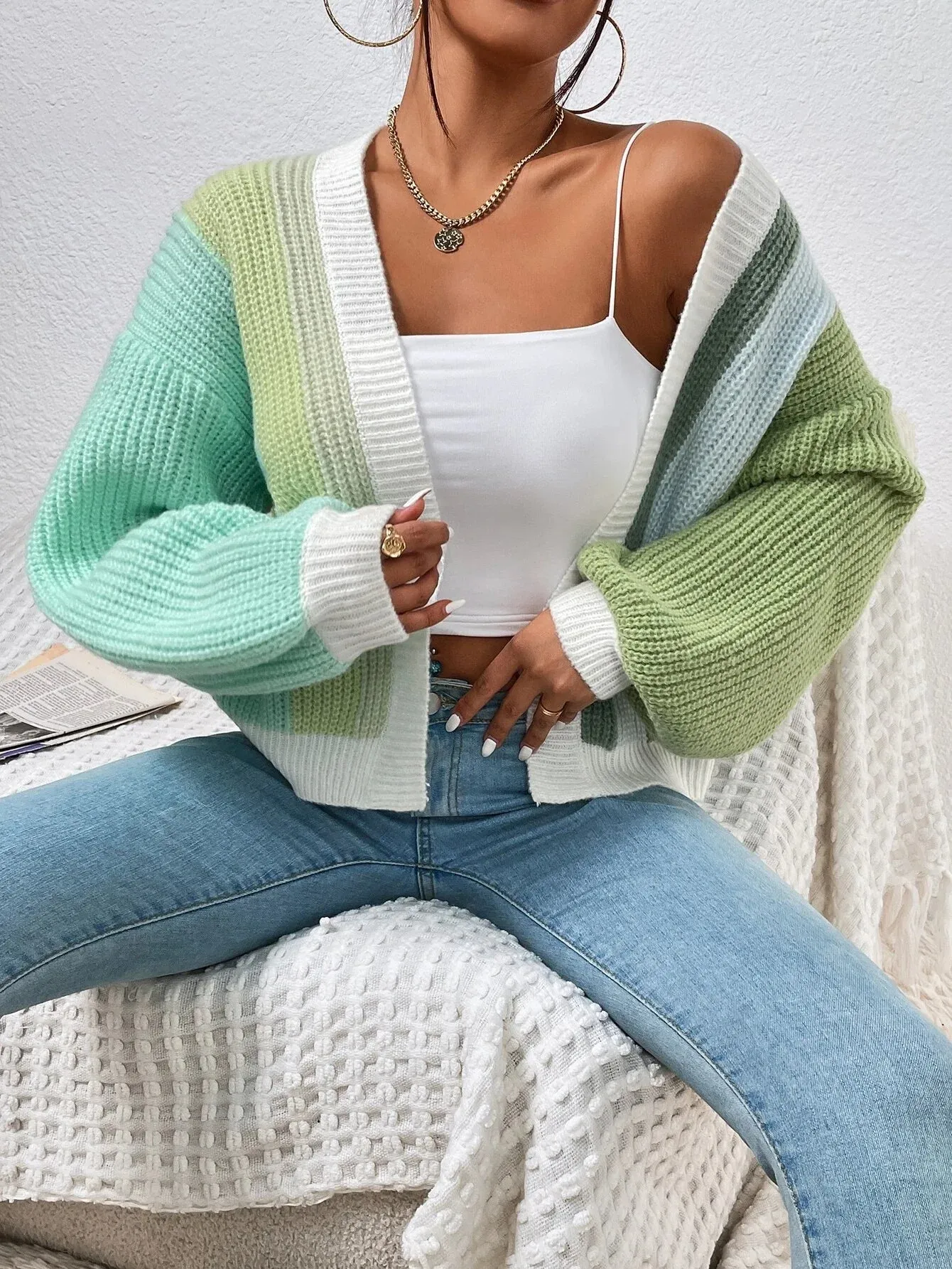 Chic Chunky Knit Throw-On