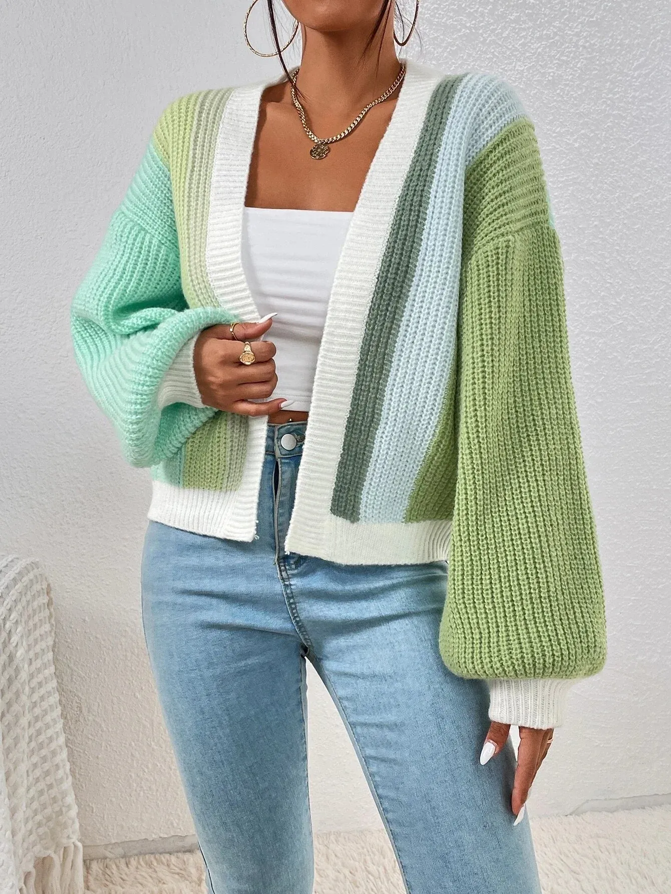 Chic Chunky Knit Throw-On