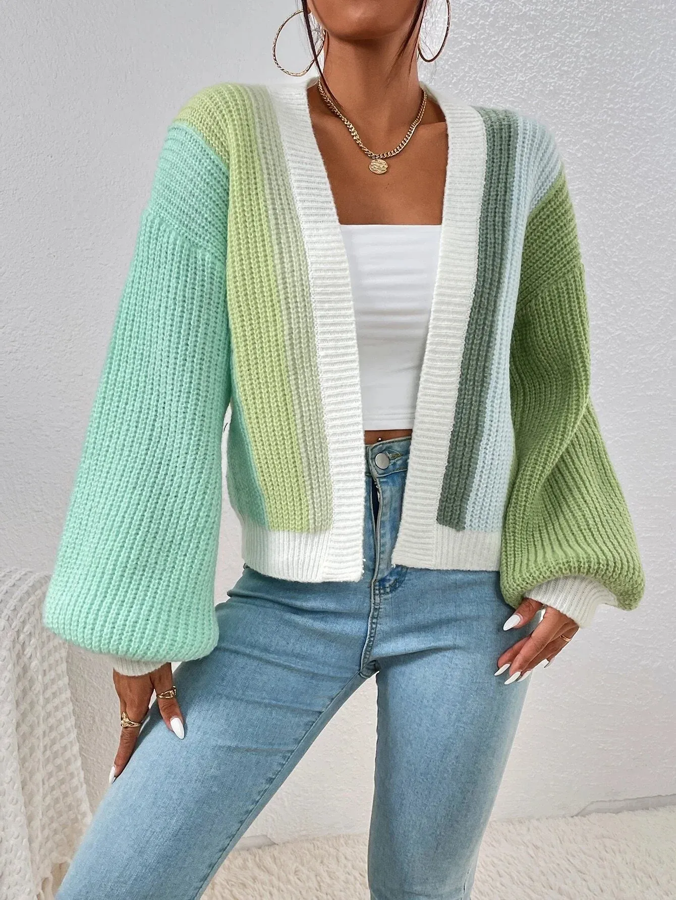 Chic Chunky Knit Throw-On