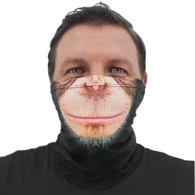 Chimpanzee Animal Face Neck Gaiter