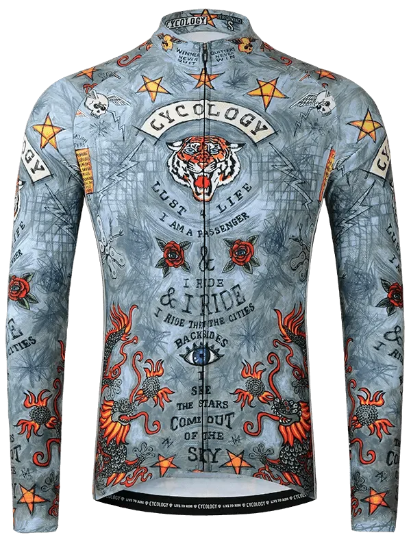 City of Angels Men's Winter Long Sleeve Jersey