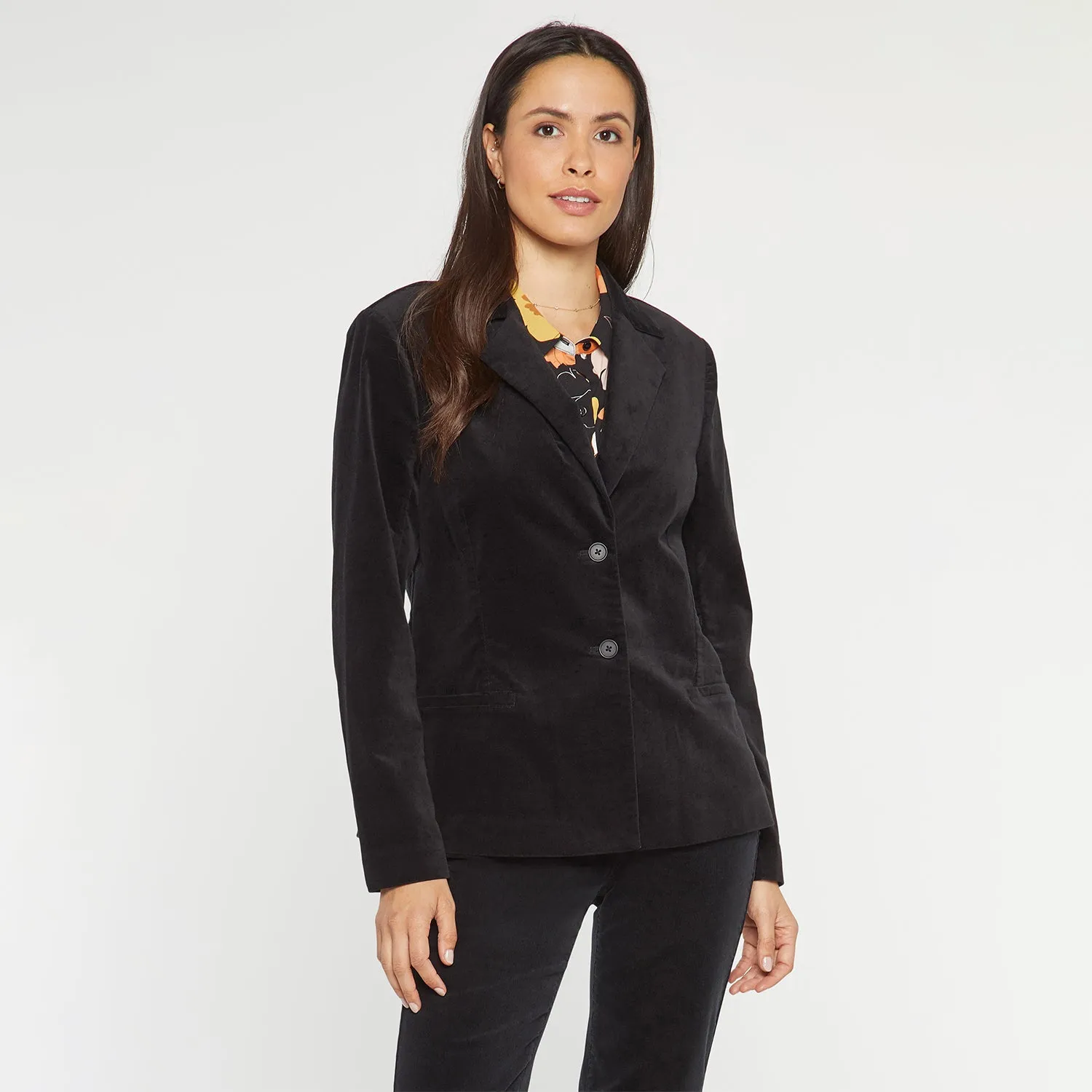 Classic Blazer Jacket - Black