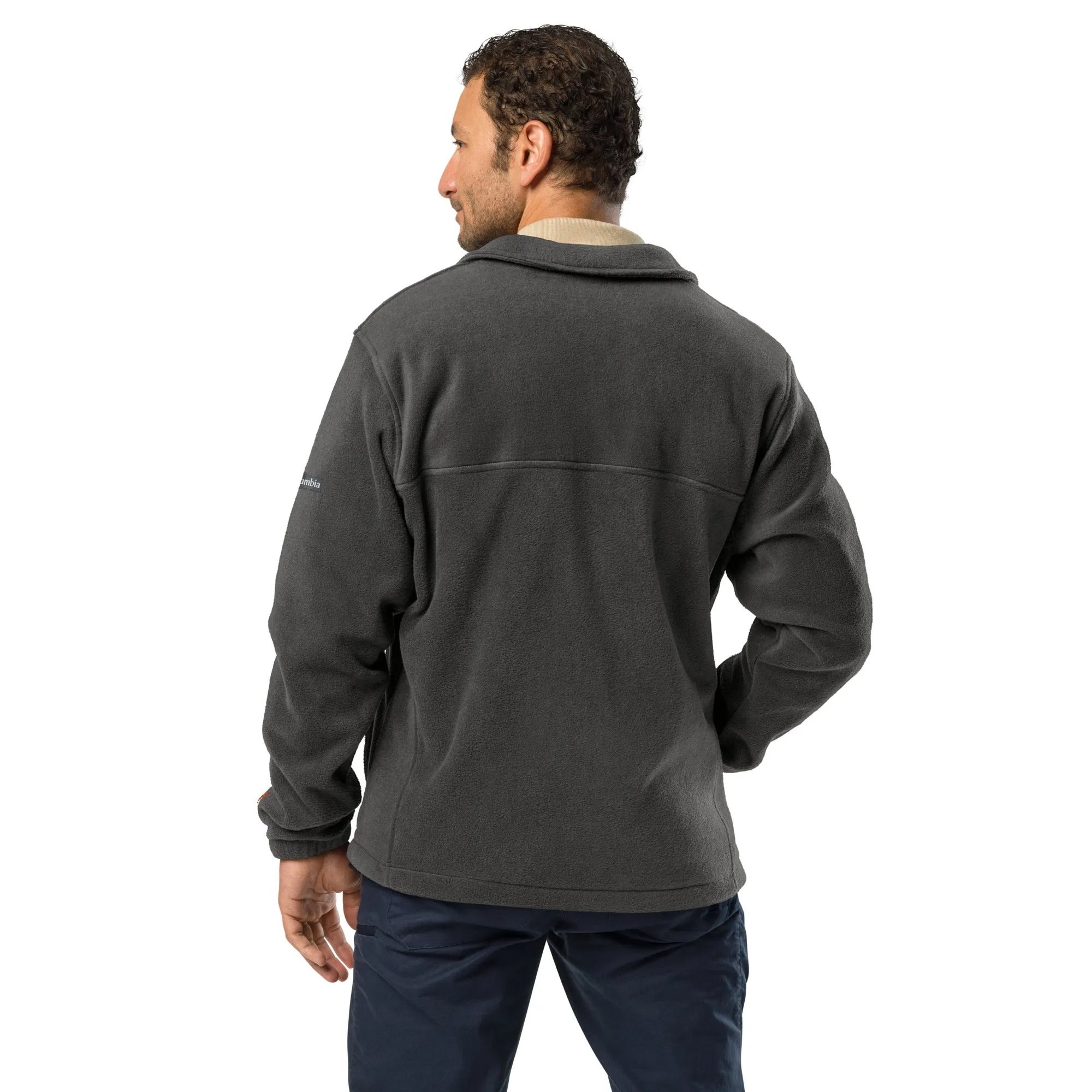 Compass Coffee Columbia Fleece Jacket