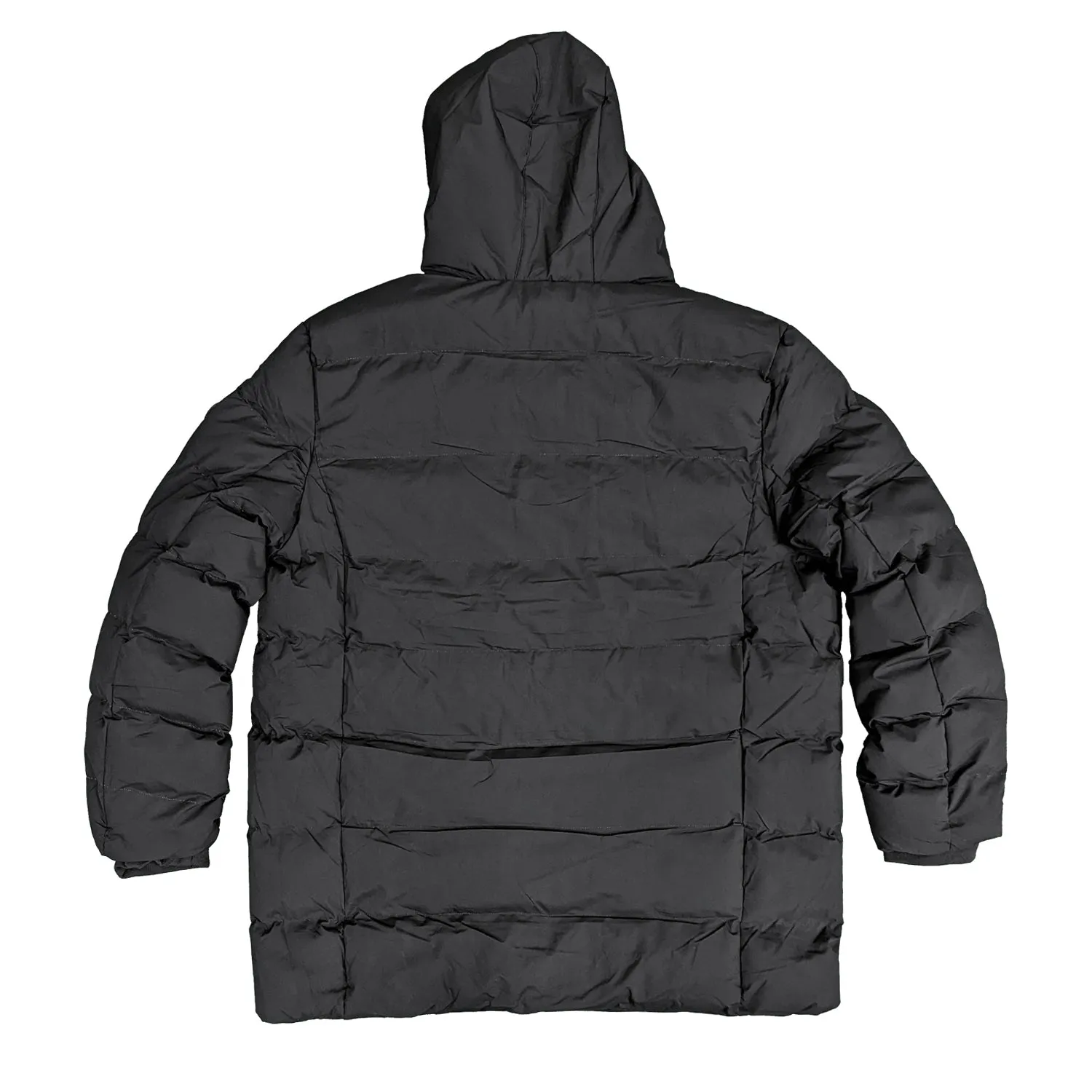 D555 Quitted Parka Jacket - Grove - Black