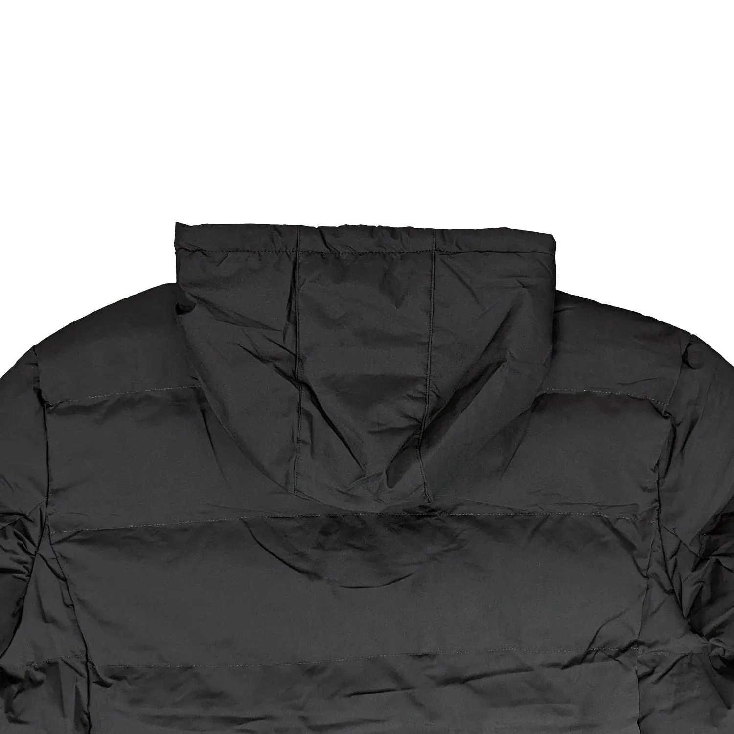 D555 Quitted Parka Jacket - Grove - Black