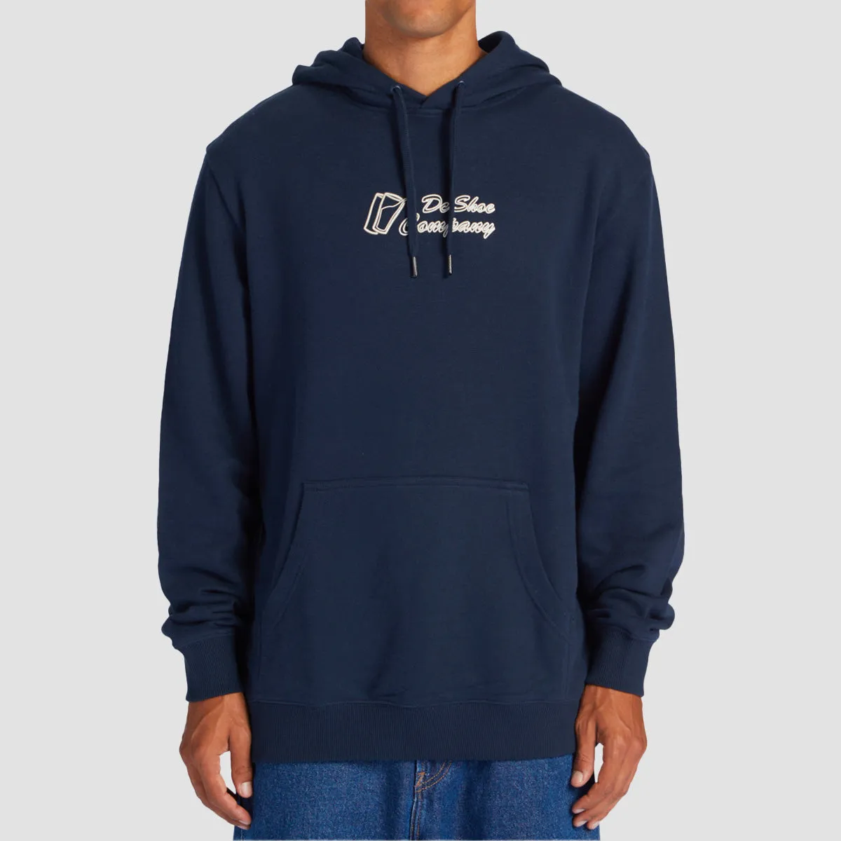 DC Big Willys Pullover Hoodie Navy Blazer