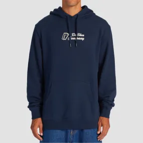 DC Big Willys Pullover Hoodie Navy Blazer