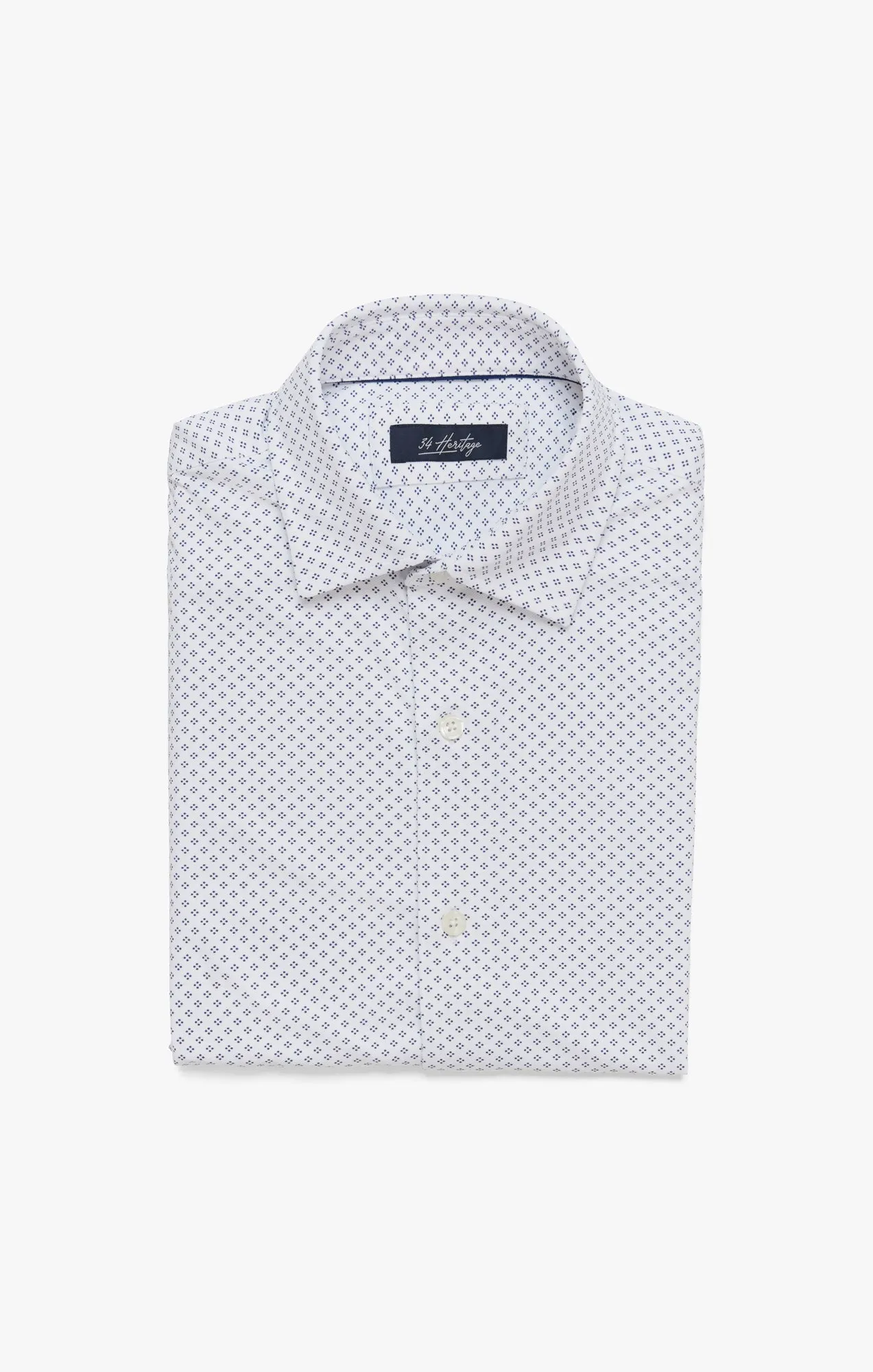 Diamond Dot Tech Shirt In White