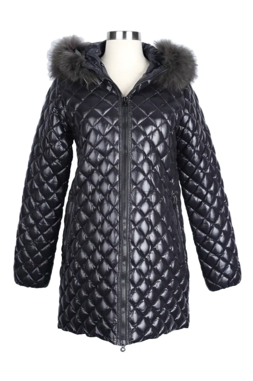 Diamond Down Parka W/ Fur Hood