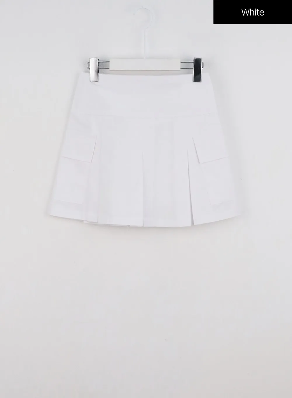 Double Pocket Pleated Mini Skirt IG312