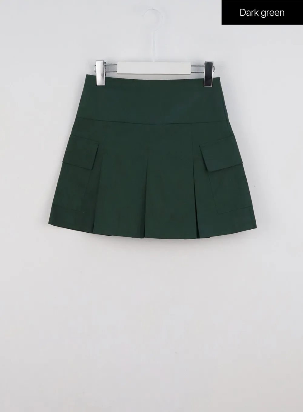 Double Pocket Pleated Mini Skirt IG312