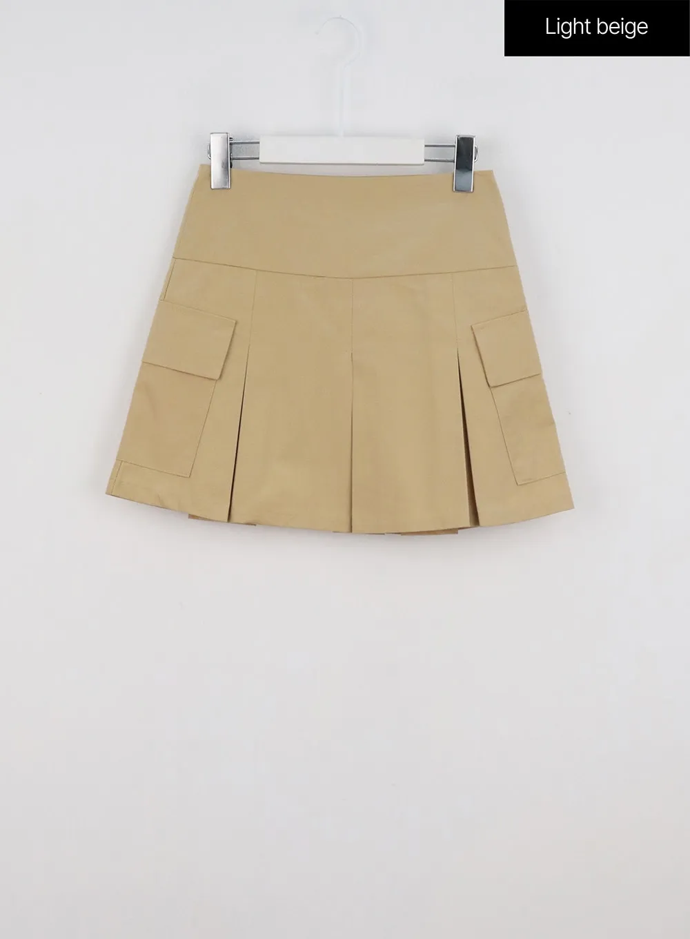 Double Pocket Pleated Mini Skirt IG312