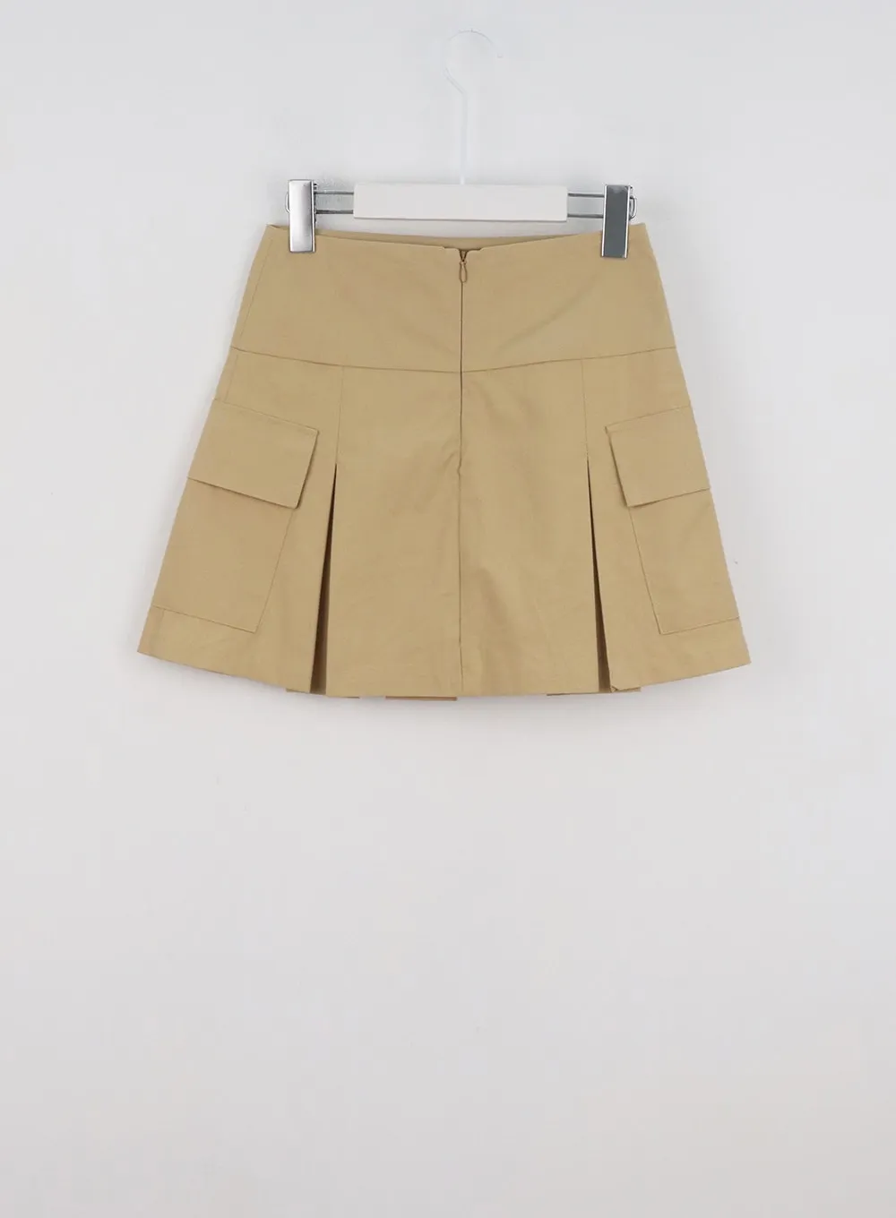 Double Pocket Pleated Mini Skirt IG312