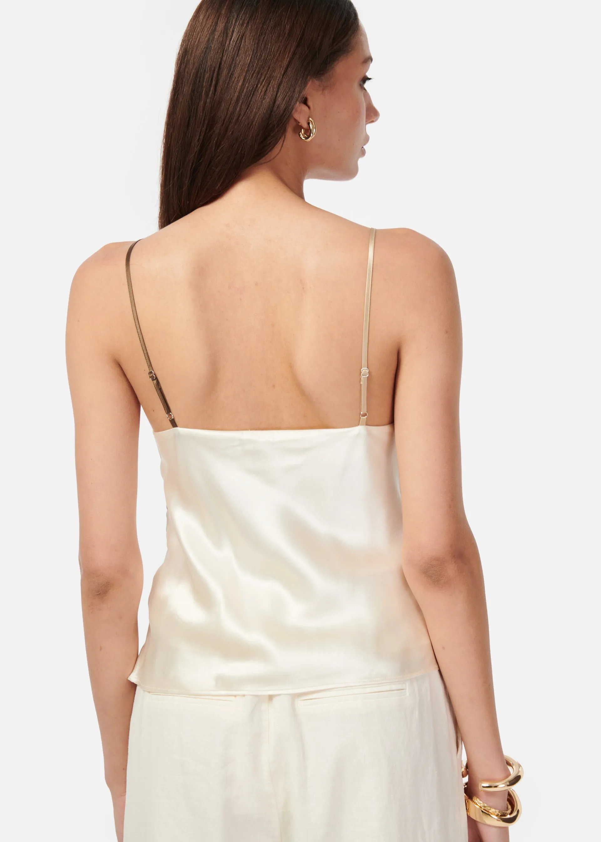 Edith Camisole Neutral Colorblock