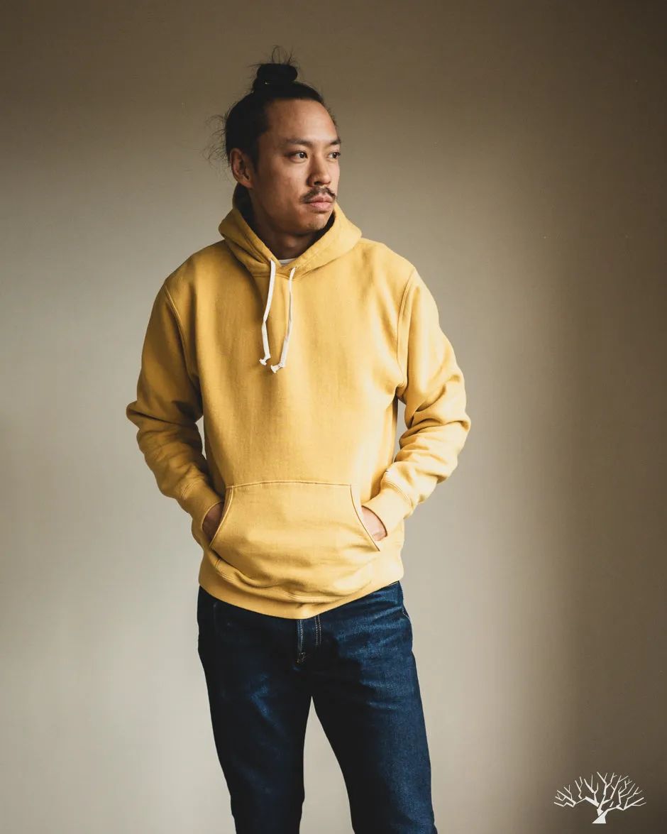 FN-SWP-211 - Loopwheel Hooded Sweatshirt - Mustard