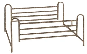 Full Length Hospital Bed Side Rails (1 pair)