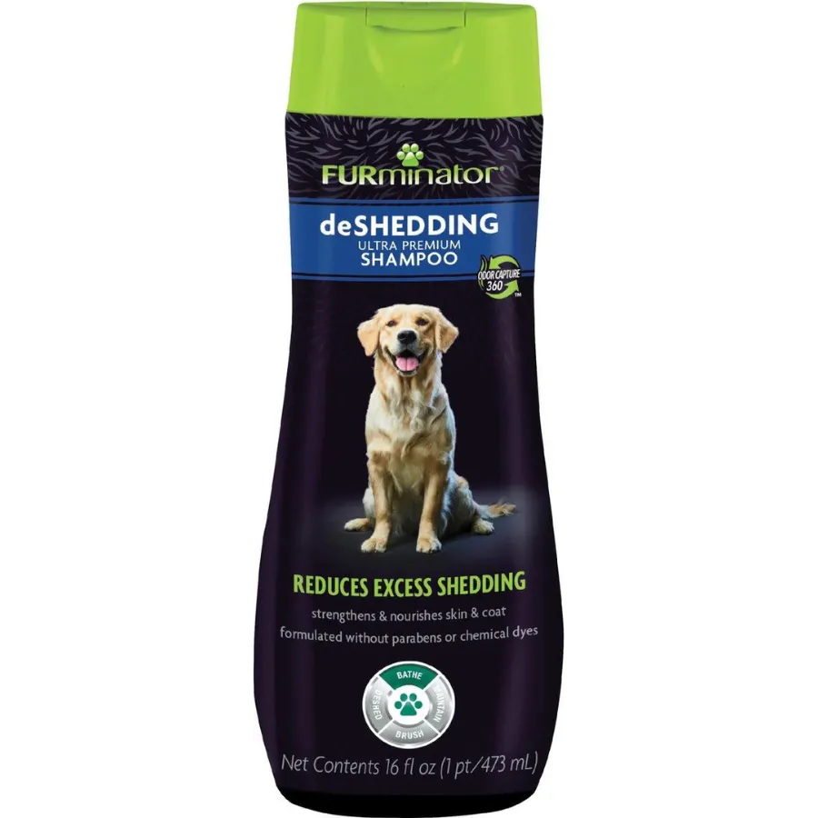 FURminator DeShedding Ultra Premium Shampoo For Dogs, 16-oz bottle