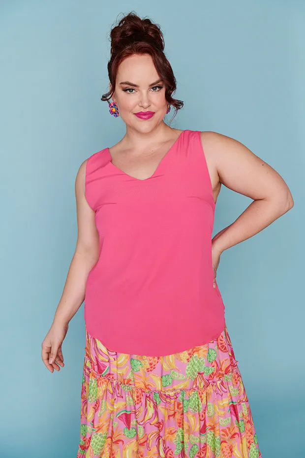 Gabrielle Hot Pink Top