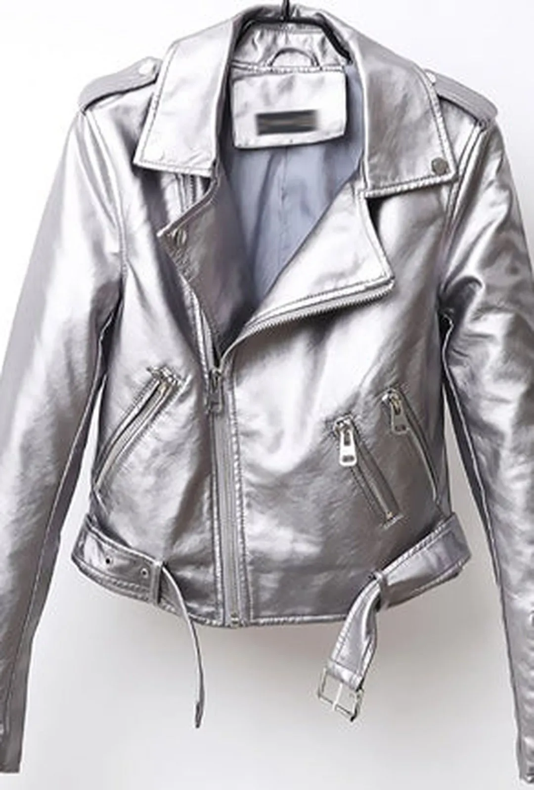 GIANNA - METALLIC MOTOR JACKET