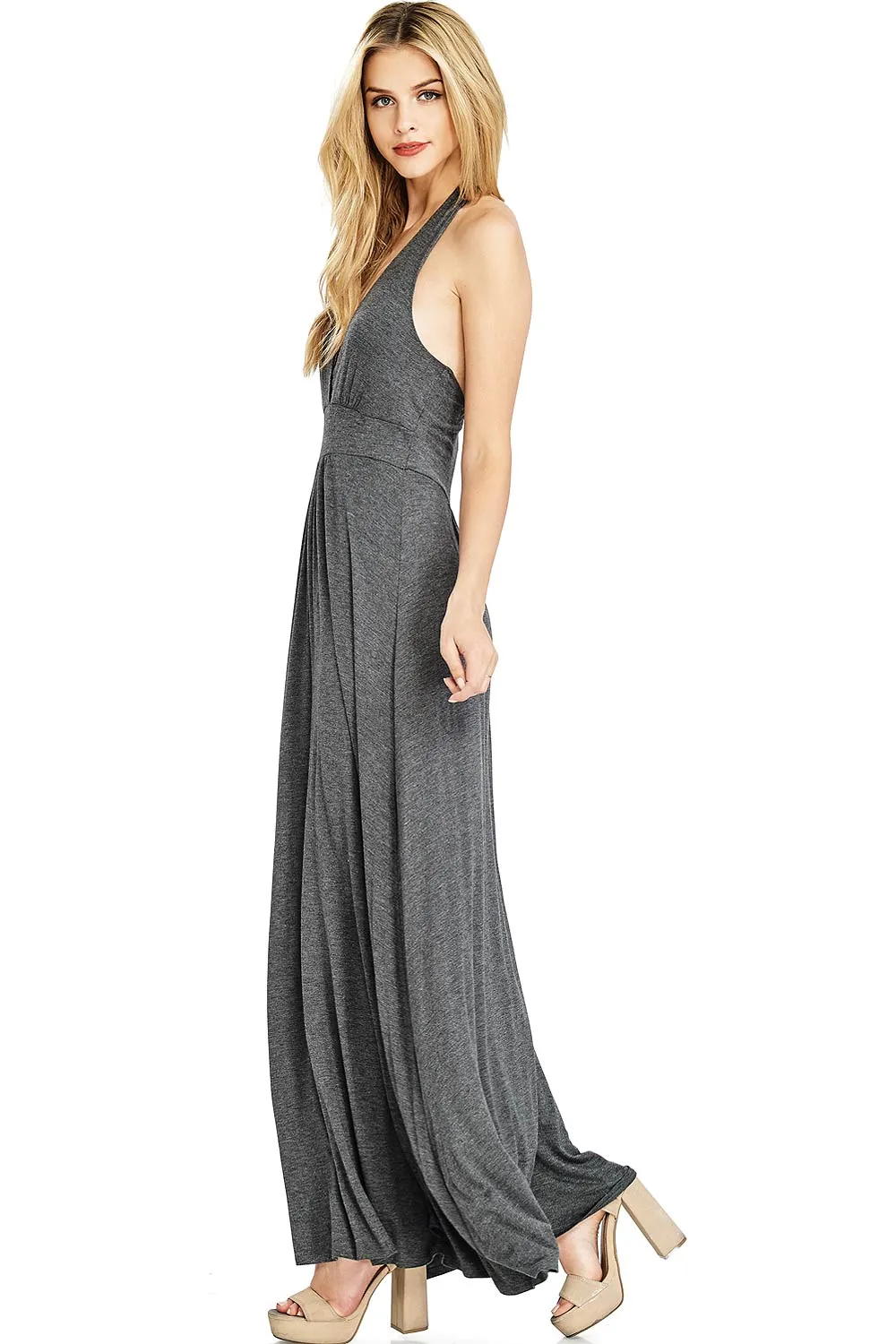 Harmony Halter Maxi Dress