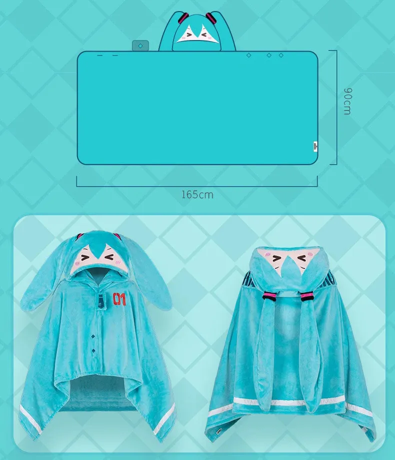 Hatsune Miku - Hatsune Miku Air Conditioning Blanket Moeyu