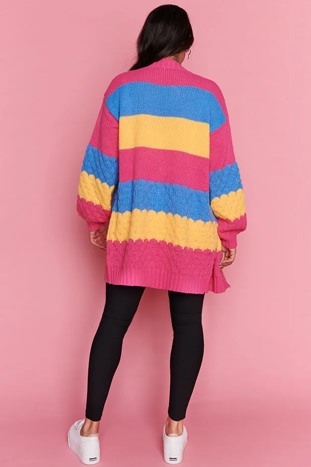 Hattie Colourblock Cardi